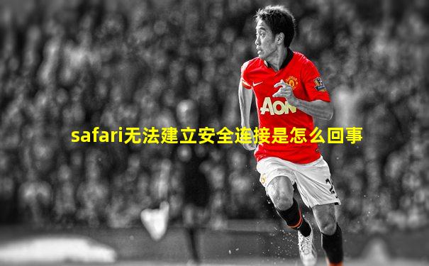 safari无法建立安全连接是怎么回事