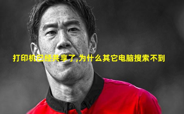 打印机已经共享了,为什么其它电脑搜索不到