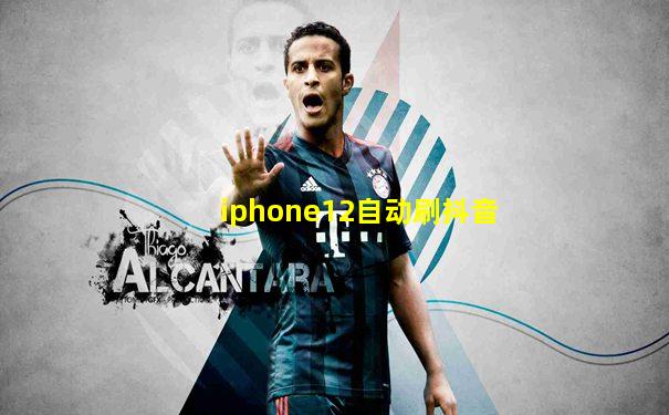 iphone12自动刷抖音