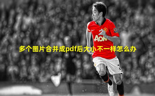 多个图片合并成pdf后大小不一样怎么办