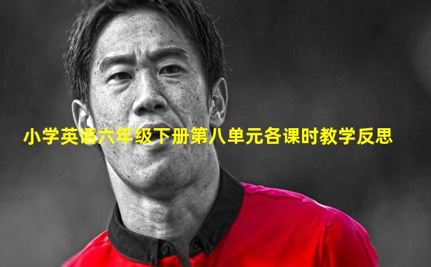 小学英语六年级下册第八单元各课时教学反思