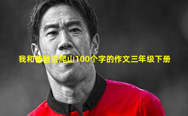 我和爸爸去爬山100个字的作文三年级下册