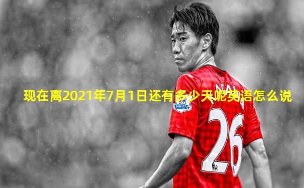 现在离2021年7月1日还有多少天呢英语怎么说