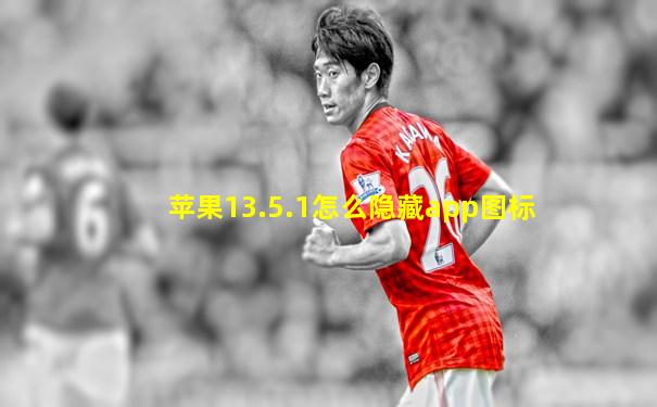 苹果13.5.1怎么隐藏app图标