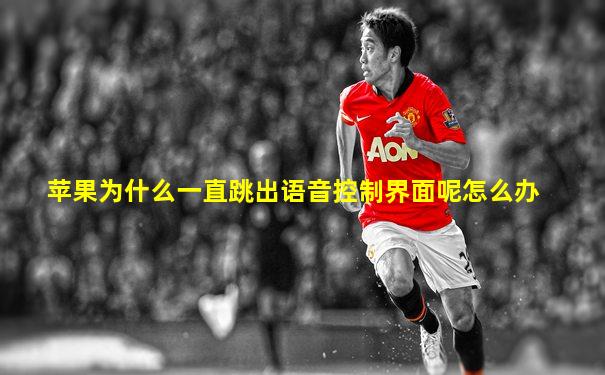 苹果为什么一直跳出语音控制界面呢怎么办