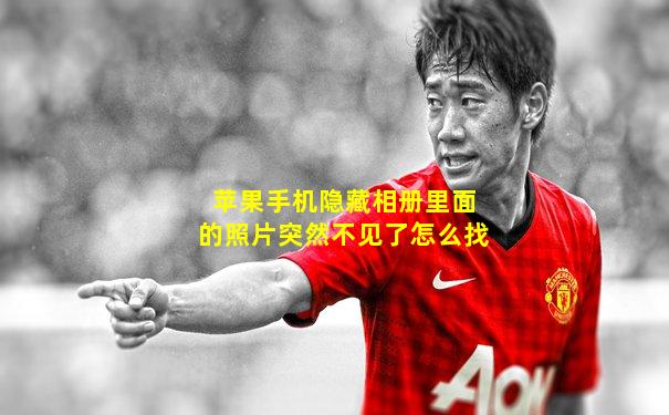 苹果手机隐藏相册里面的照片突然不见了怎么找