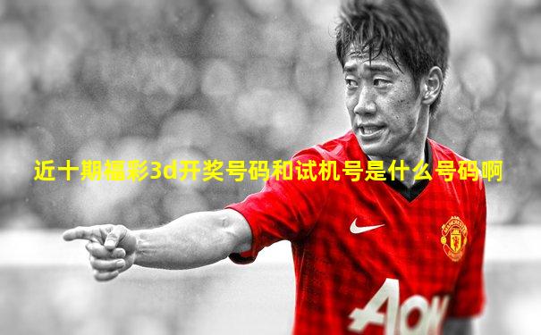 近十期福彩3d开奖号码和试机号是什么号码啊